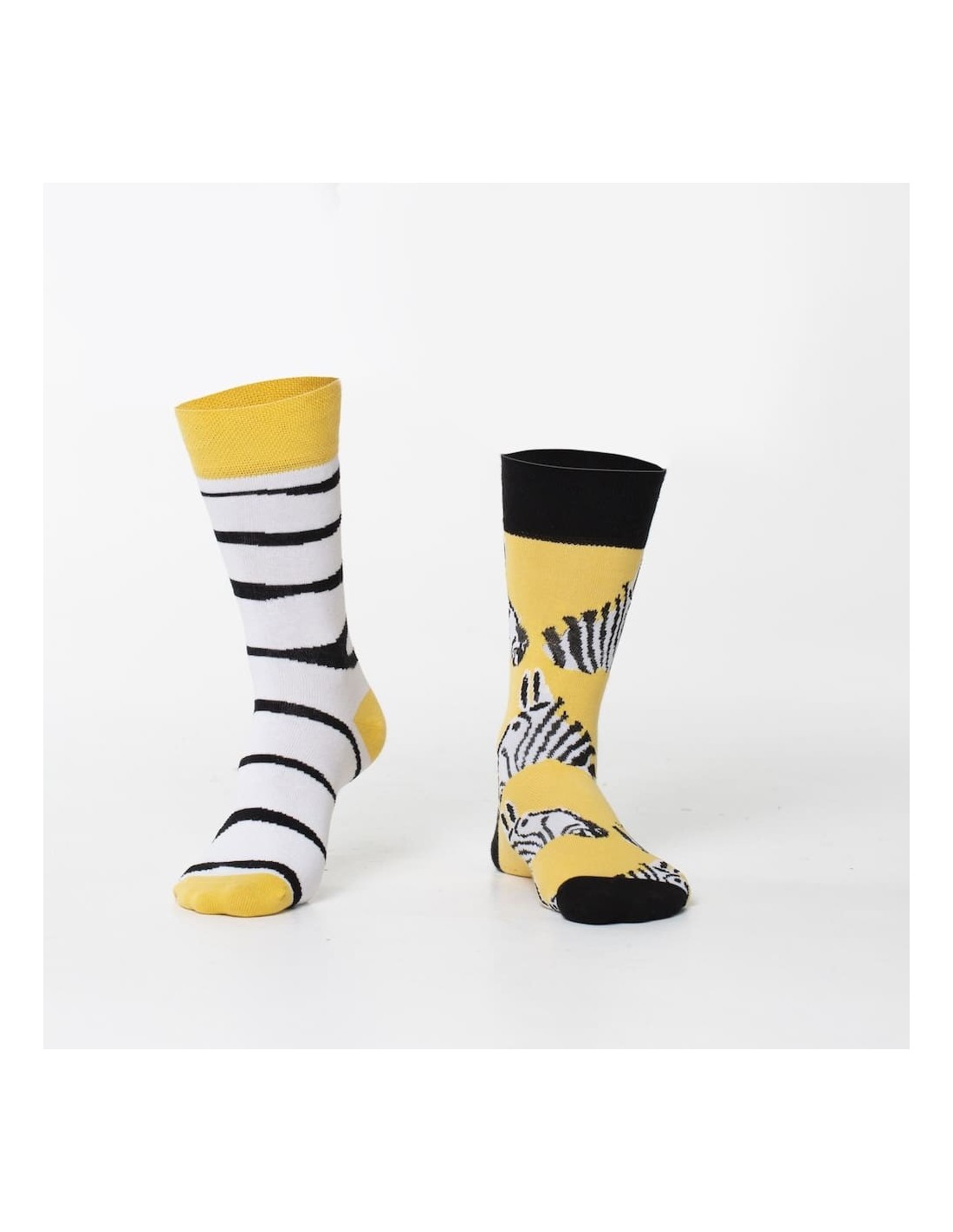 Weiße Zebra-Herrensocken SM31 – Online-Shop – Boutique